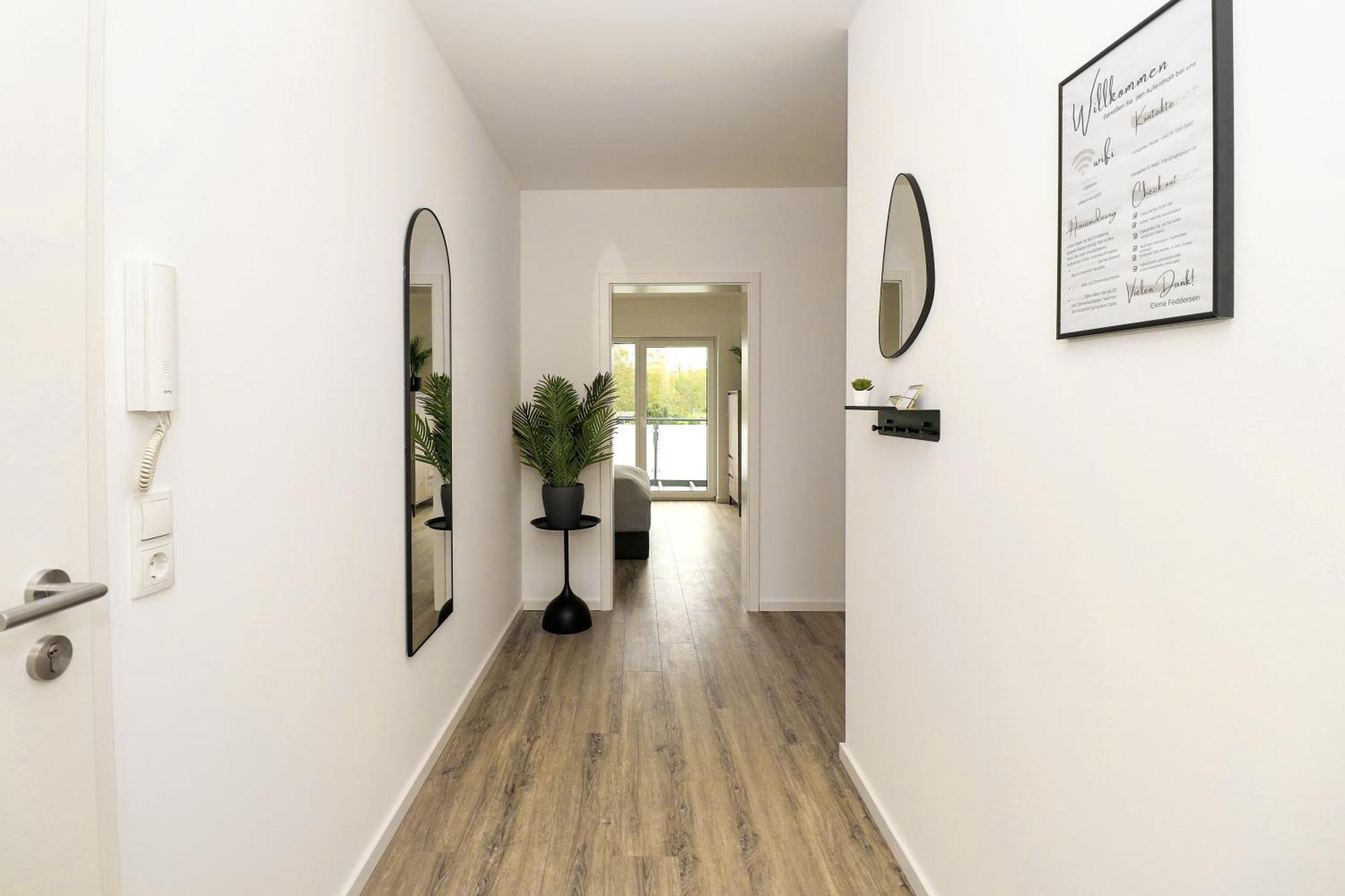 Lightplace - Moderne Apartments In Braunschweig - Balkon - Netflix - Am Kanal 外观 照片