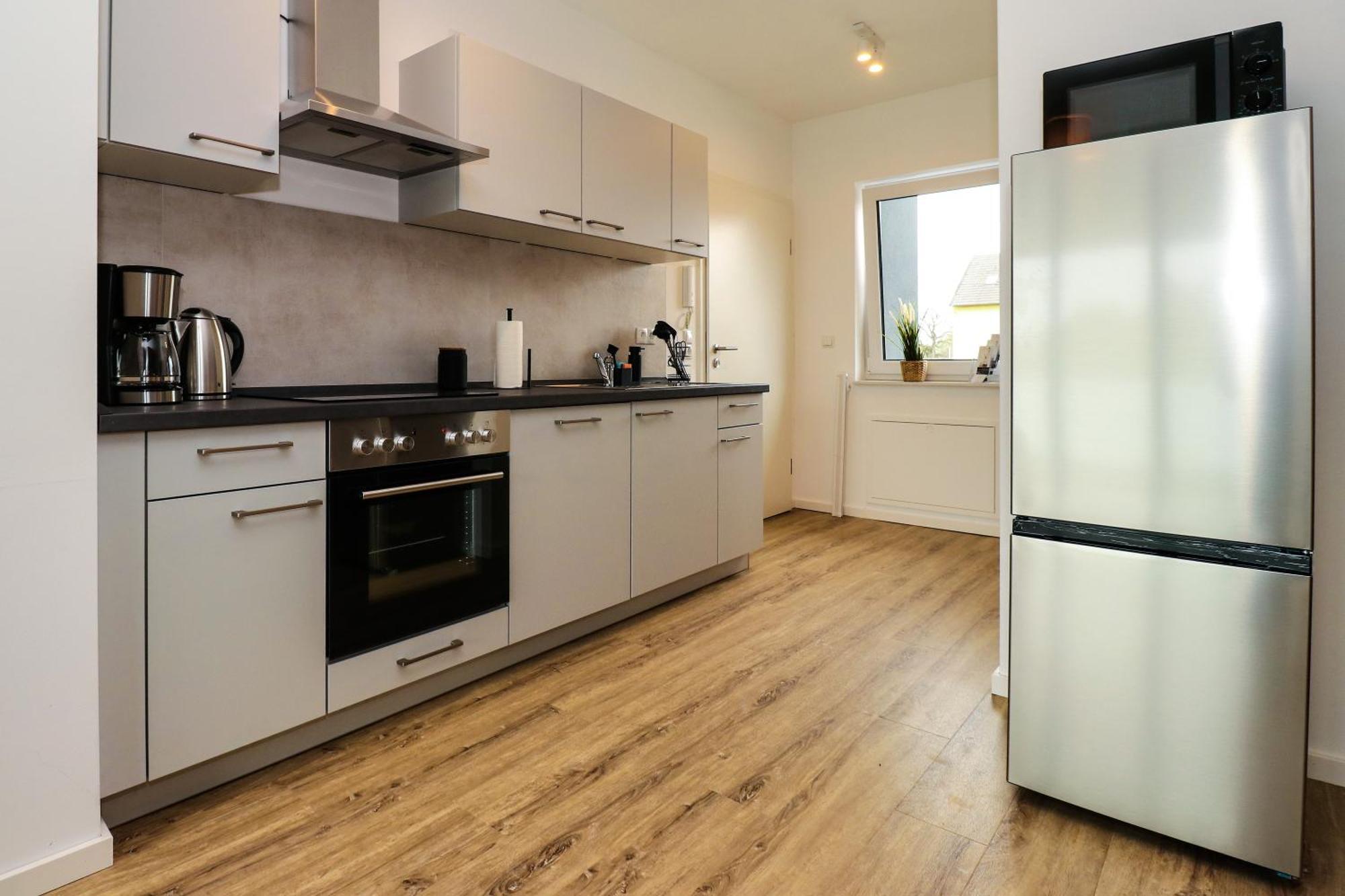 Lightplace - Moderne Apartments In Braunschweig - Balkon - Netflix - Am Kanal 外观 照片