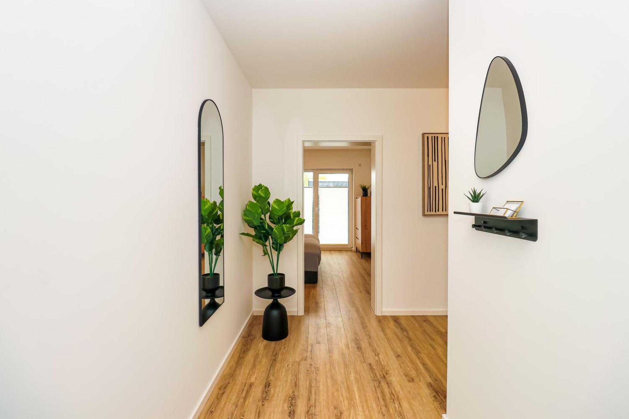 Lightplace - Moderne Apartments In Braunschweig - Balkon - Netflix - Am Kanal 外观 照片