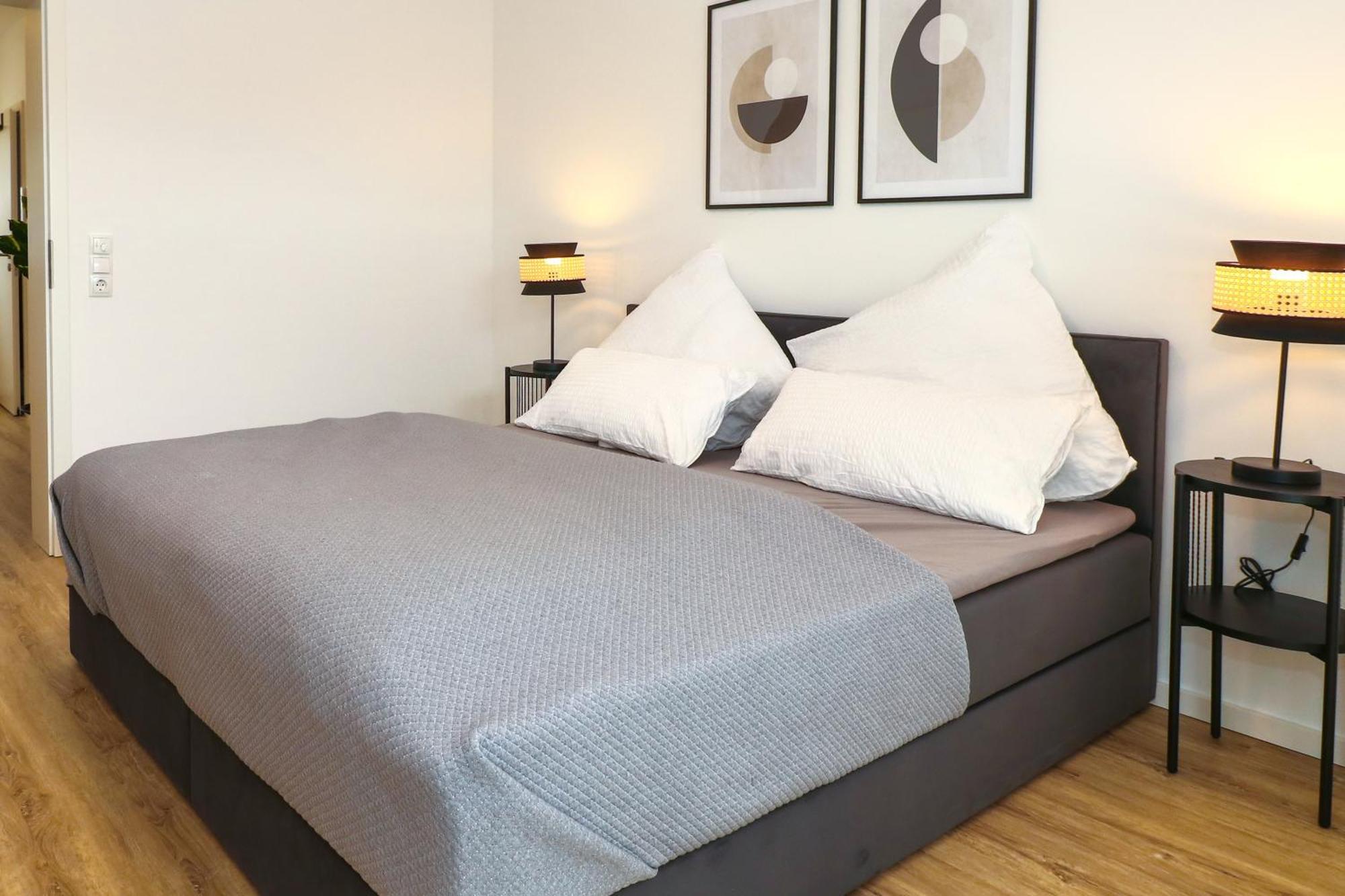 Lightplace - Moderne Apartments In Braunschweig - Balkon - Netflix - Am Kanal 外观 照片